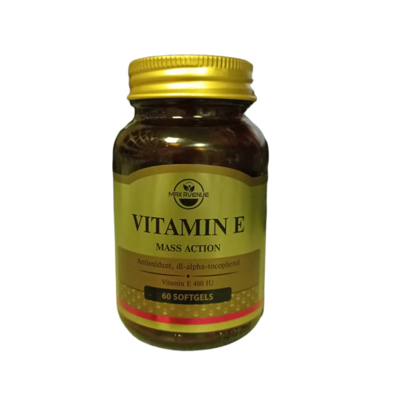 خرید و قیمت کپسول ژلاتینی ویتامین ای مکس اونیو بسته 60 عددی