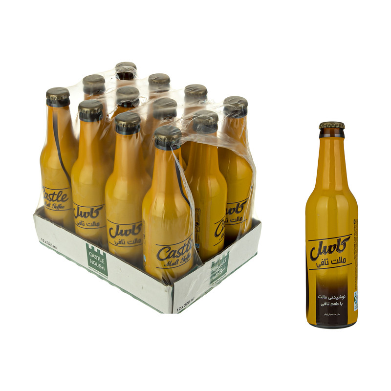 خرید و قیمت نوشیدنی مالت با طعم تافی کاسل - 320 میلی لیتر بسته 12 عددی