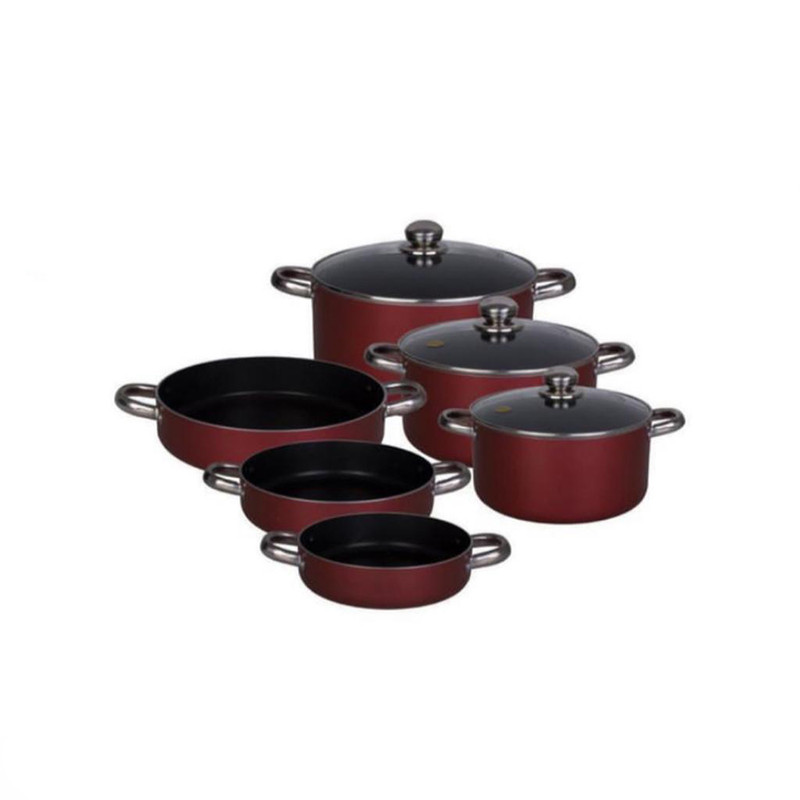 خرید و قیمت سرویس پخت و پز 9 پارچه ظرفیران مدل 54