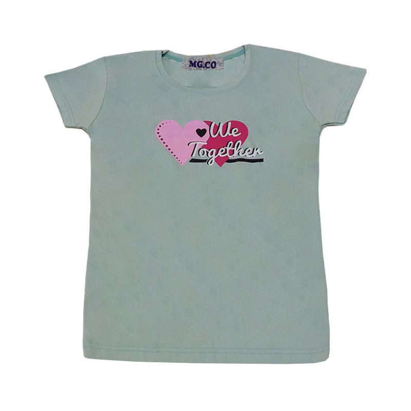 تی شرت آستین کوتاه زنانه ام جی مدل وی 01