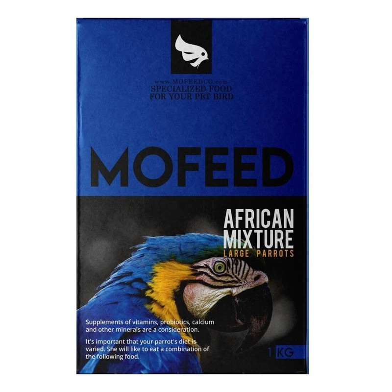 غذای خشک طوطی مفید مدل m01 وزن 1 کیلوگرم