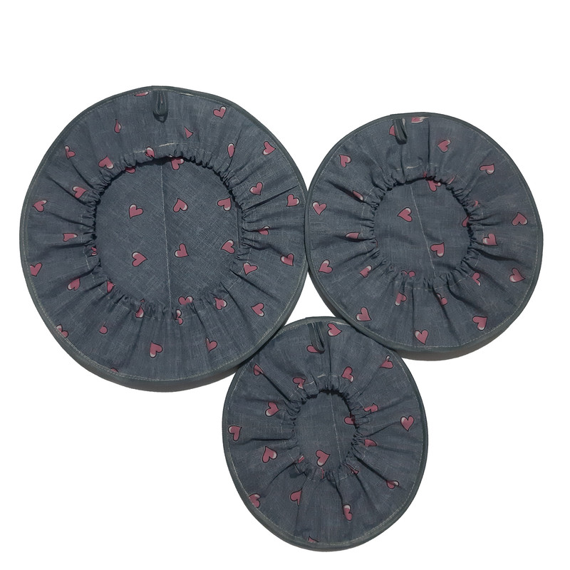 ست دم کنی 3 تکه مدل دل ماه