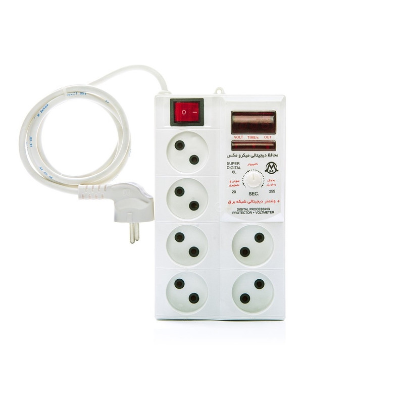 خرید و قیمت محافظ ولتاژ میکرومکس مدل 6L-DP-2