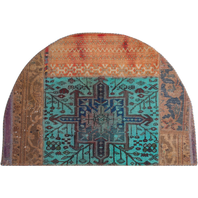 کلاژ فرش دستبافت نیم متری فرش هریس کد 101718