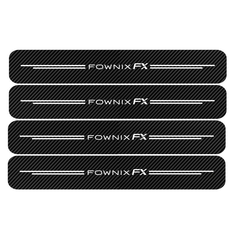 برچسب بدنه خودرو مهدیار طرح پارکابی کربن کد SP169 مناسب برای فونیکسfx بسته 4 عددی