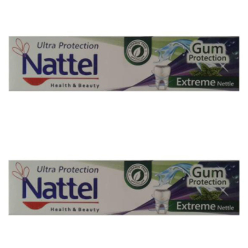 خمیر دندان ناتل کد 323 حجم 65 میلی لیتر مجموعه 2 عددی