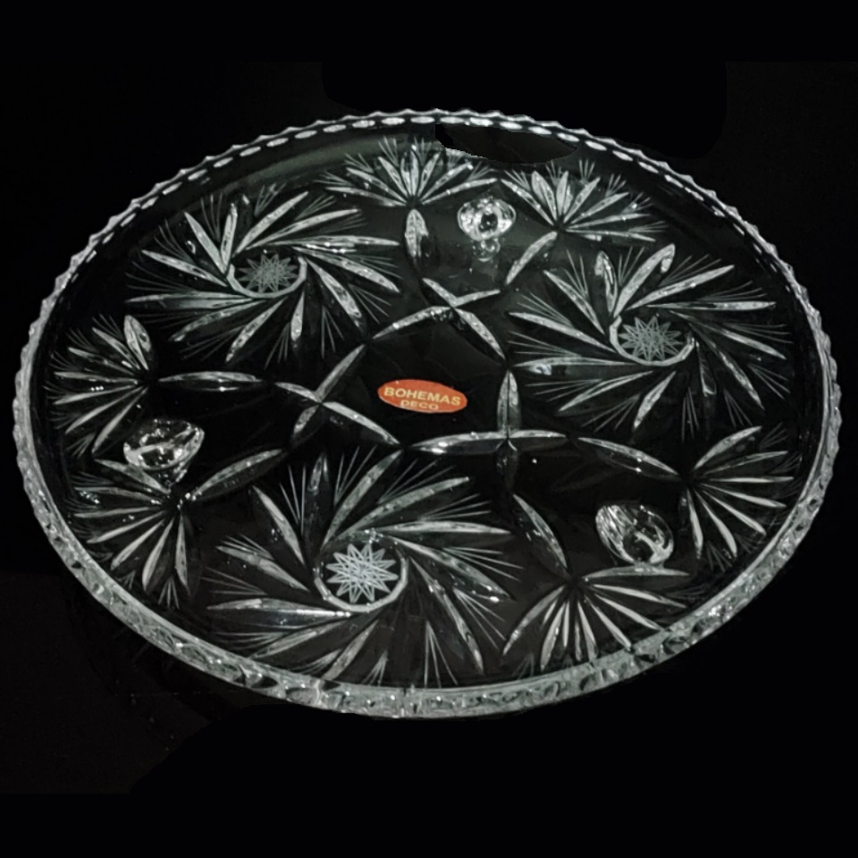 خرید و قیمت شیرینی خوری بوهمیا مدل خورشیدی گلکسی استار کد 755