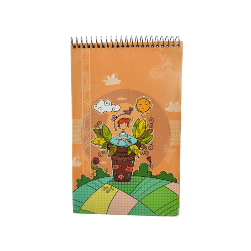 خرید و قیمت دفتر یادداشت 60 برگ دایان مدل صفحات رنگی و طرحدار کد 1