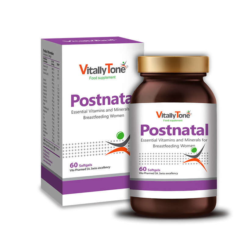 کپسول پست ناتال ویتالی تون بسته 60 عددی