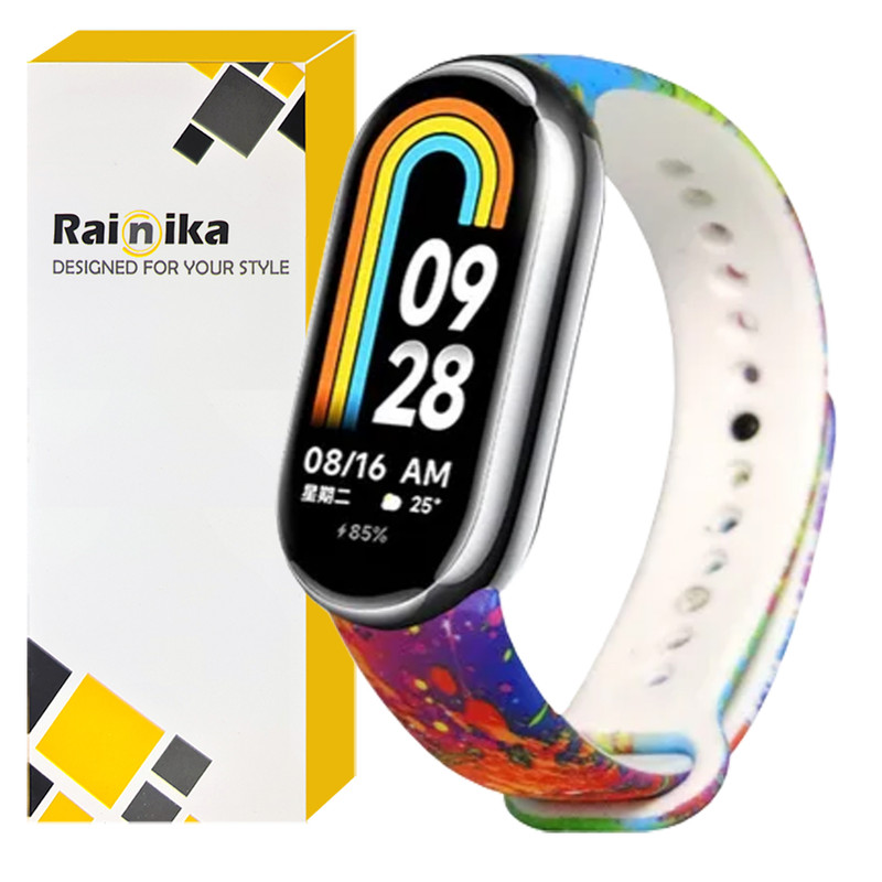 بند رینیکا مدل Full Color Mi 9 مناسب برای مچ بند هوشمند شیائومی Mi Band 9