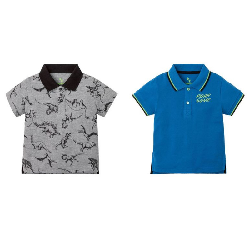 پولوشرت آستین کوتاه پسرانه لوپیلو مدل K0155 مجموعه ۲ عددی