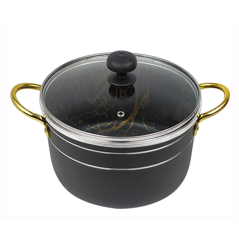 قابلمه ظرف سازان اسدیان مدل ماربل سایز ۱۸