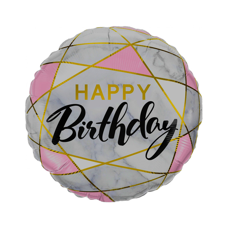 بادکنک فویلی طرح هپی برز دی تولدت مبارک کد DB20