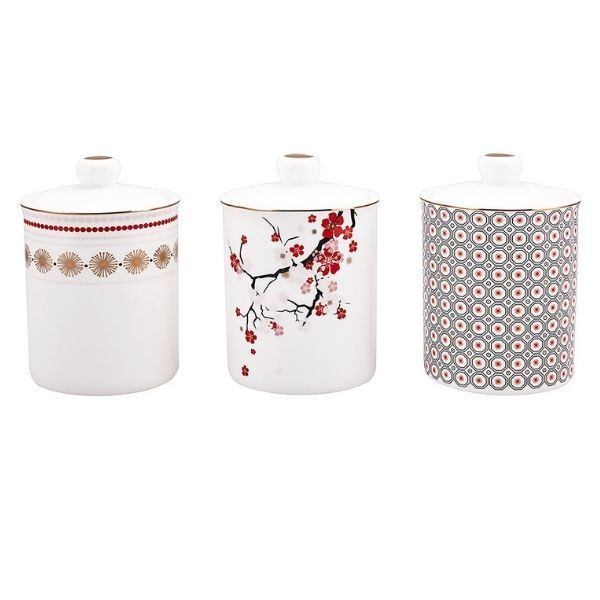 خرید و قیمت ست جا ادویه 3 پارچه کاراجا مدل SAKURA TAKIMI