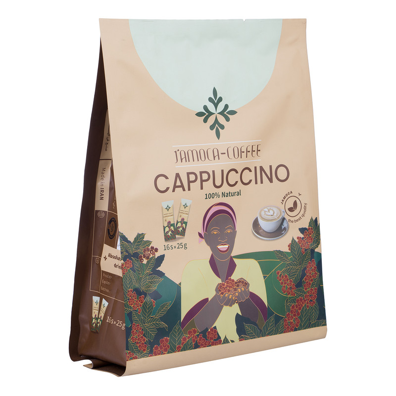 خرید و قیمت کاپوچینو جاموکا - 400 گرم بسته 16 عددی