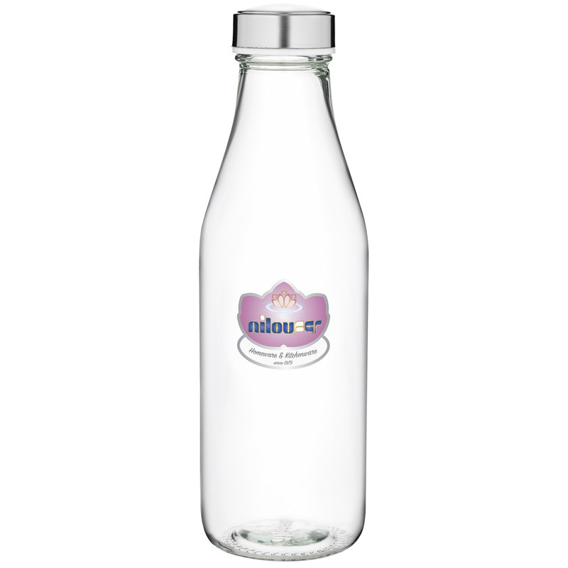 بطری آب نیلوفر مدل لوتوس گنجایش 1 لیتر