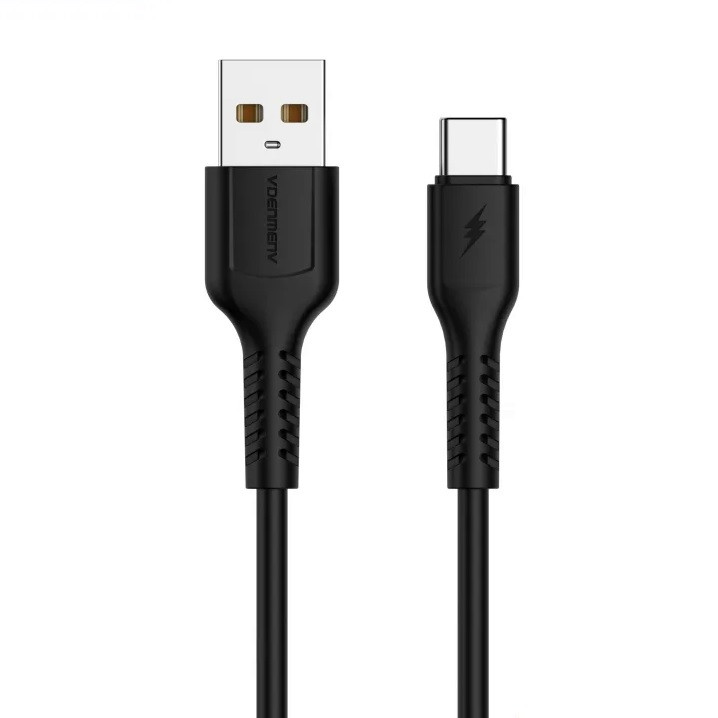 خرید و قیمت کابل تبدیل USB به USB-C وی دنمن وی مدل D42T طول 1 متر