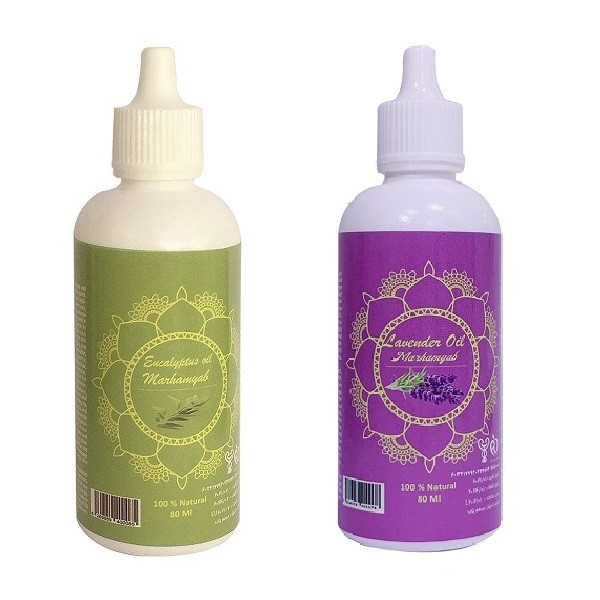 روغن بدن مرهم یاب مدل اسطوخودوس و اکالیپتوس حجم 80 میلی لیتر مجموعه 2 عددی