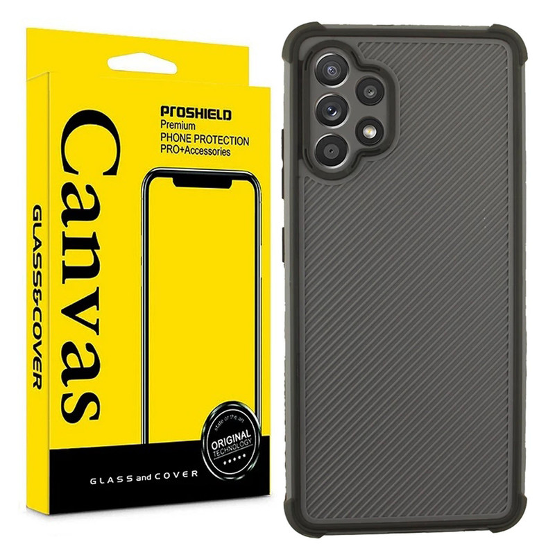 خرید و قیمت کاور کانواس مدل Carbon Bumper مناسب برای گوشی موبایل سامسونگ Galaxy A32 4G