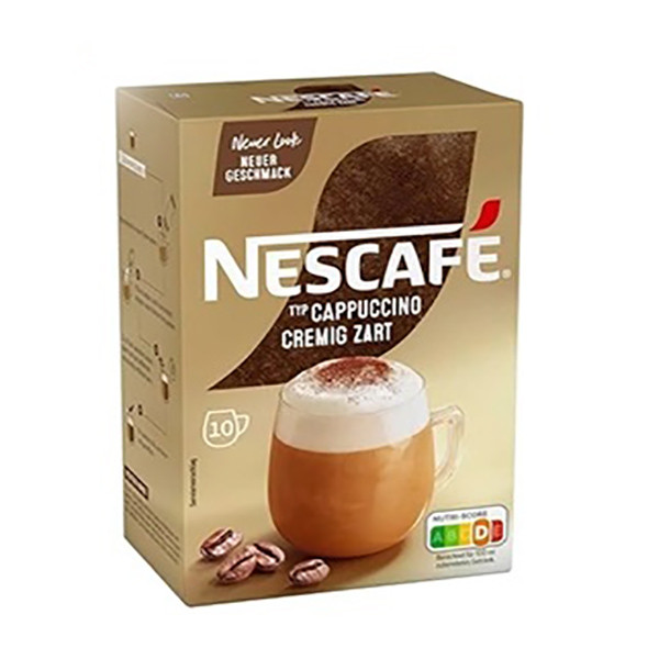 خرید و قیمت کاپوچینو CREMIG ZART نسکافه بسته 10 عددی