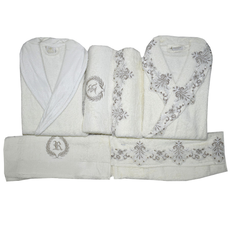 ست حوله 6 تکه رویال هوم کد 529