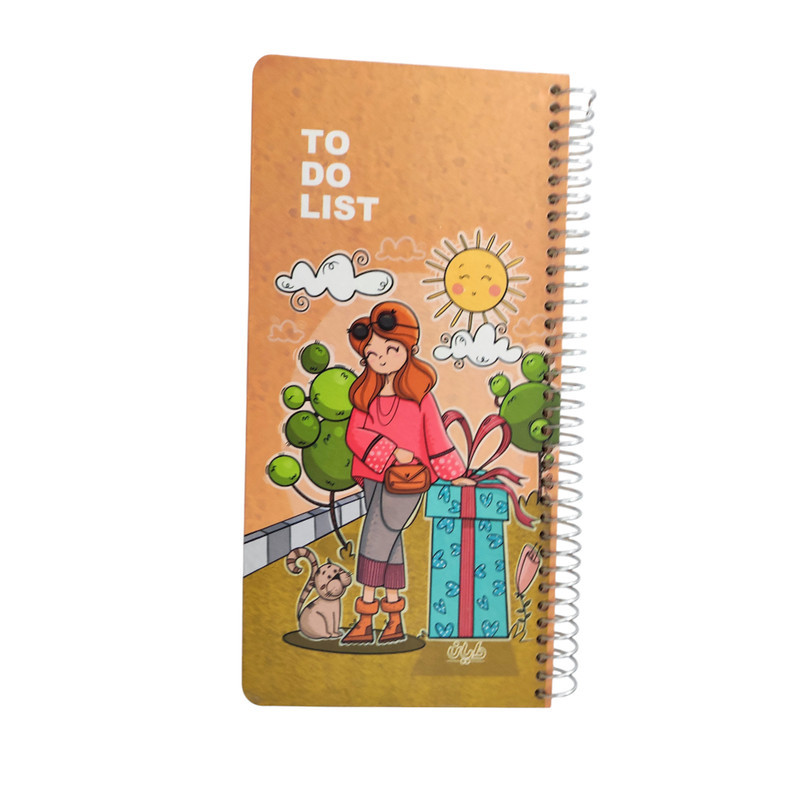 دفترچه یادداشت 80 برگ دایان طرح تودولیست مدل فانتزی کد 15