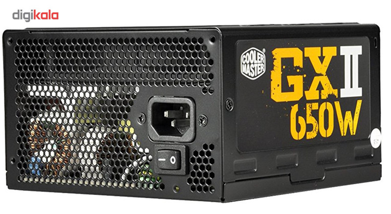 خرید و قیمت منبع تغذیه کامپیوتر کولر مستر مدل GXII VER.2 650W