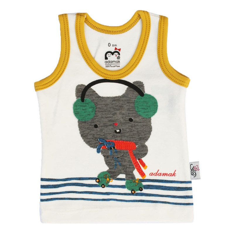 خرید و قیمت تاپ نوزادی آدمک طرح گربه