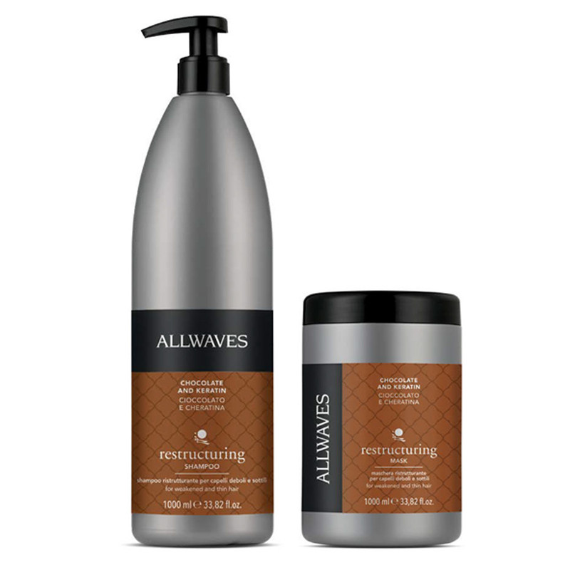 خرید و قیمت شامپو مو آلویوز مدل شکلات و کراتین حجم 1000 میلی لیتر به همراه ماسک مو