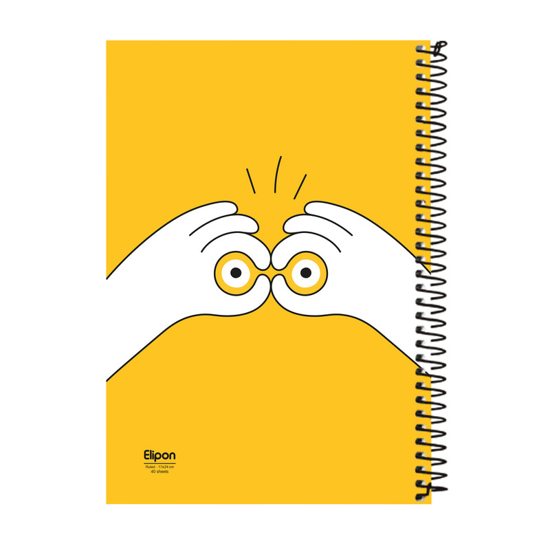 دفتر مشق 40 برگ الیپون کد 2121527