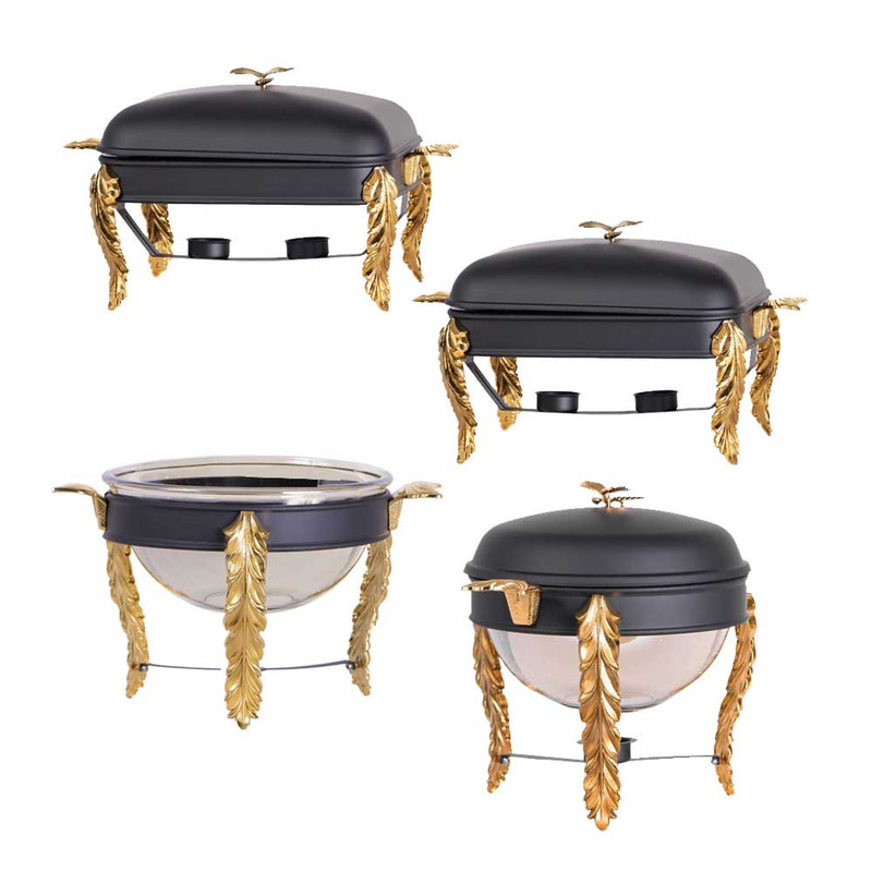 خرید و قیمت سوله خوری سالی نو مدل مستطیلی کد 7000M مجموعه 4 عددی