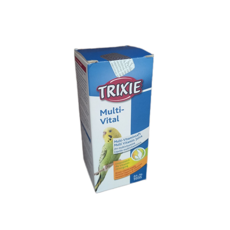 خرید و قیمت محلول مولتی ویتامین پرندگان تریکسی کد M05 حجم 50 میلی لیتر