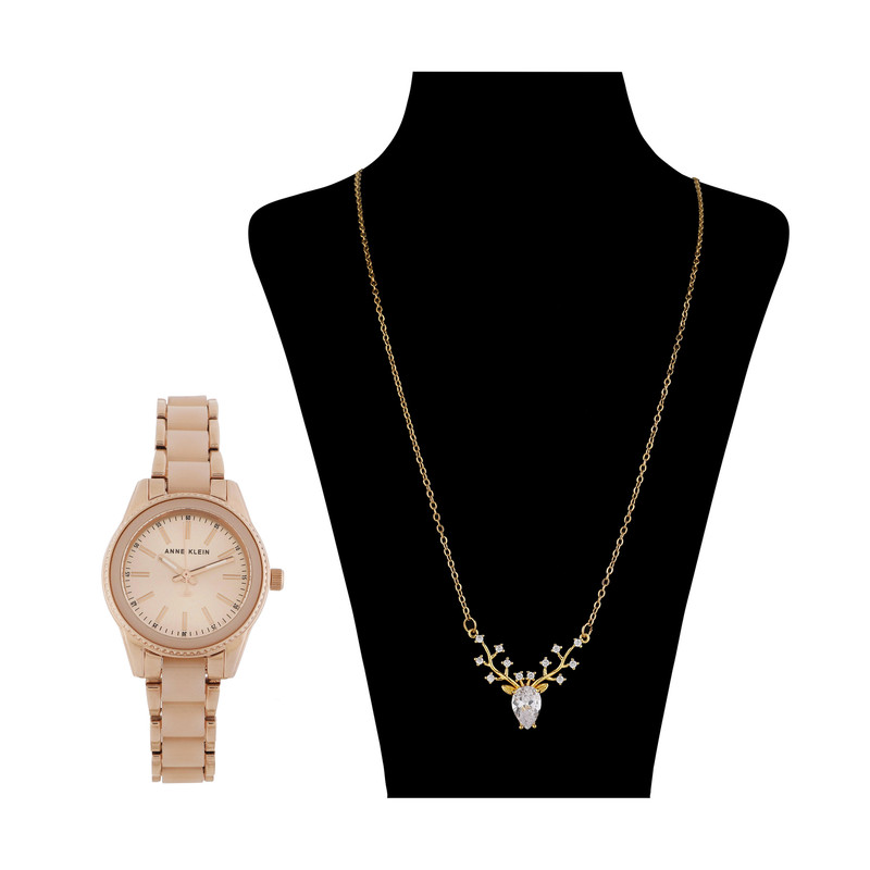 ساعت مچی عقربه ای زنانه آنه کلین مدل AK/3212-Senator Edition به همراه گردنبند