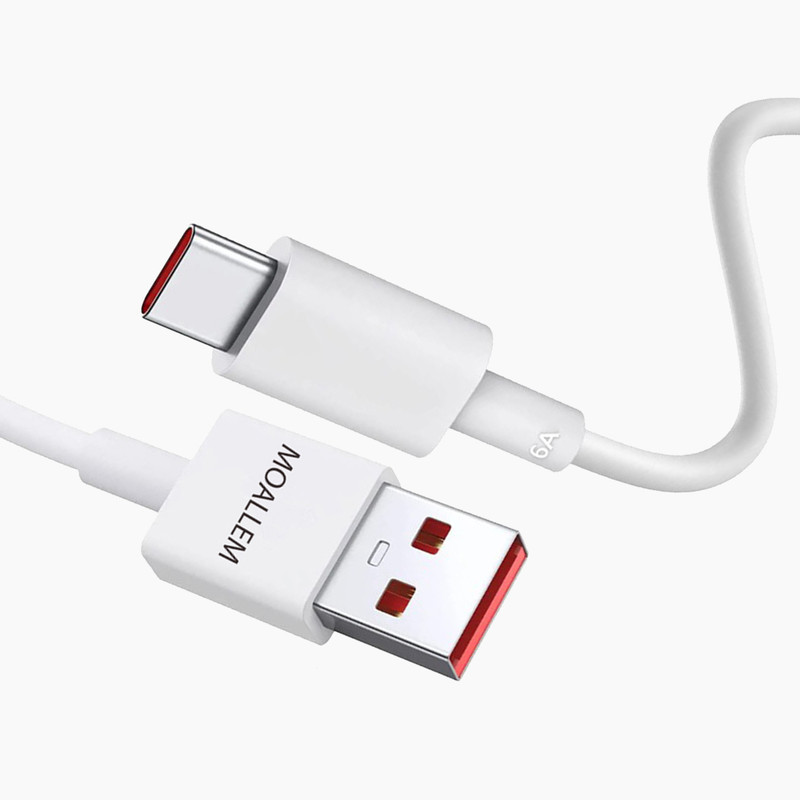 کابل تبدیل USB به USB-C معلم مدل POCO-120W طول 1 متر