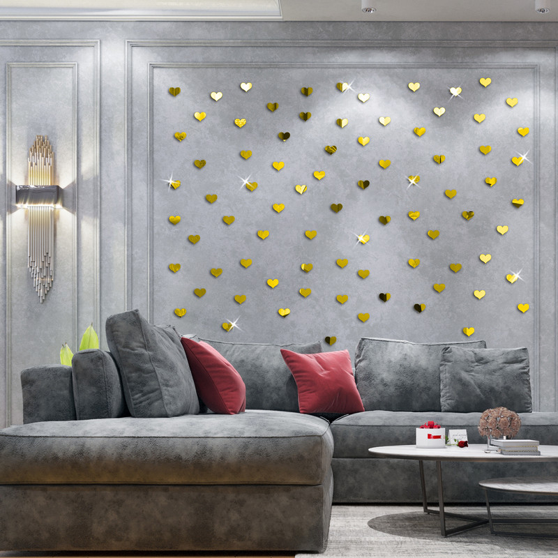 خرید و قیمت آینه پدیده شاپ طرح قلب کد 50