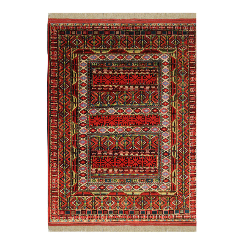 فرش دستبافت سه متری طرح ترکمن کد 1105702