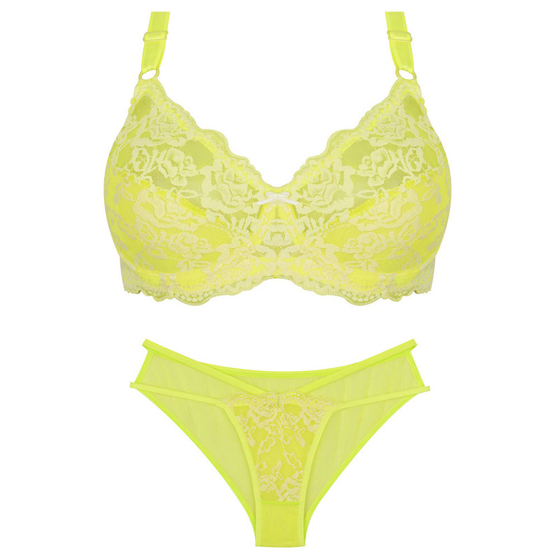 ست شورت و سوتین زنانه تیدامی 724 مدل 340020455 گیپور فنردار