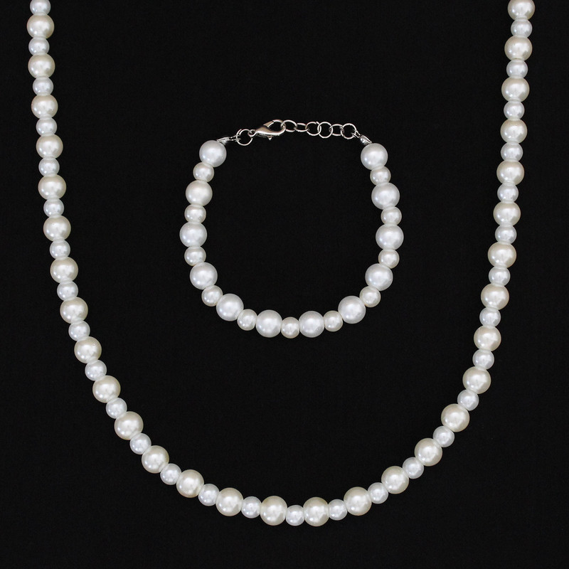 نیم ست زنانه مدل مروارید M002