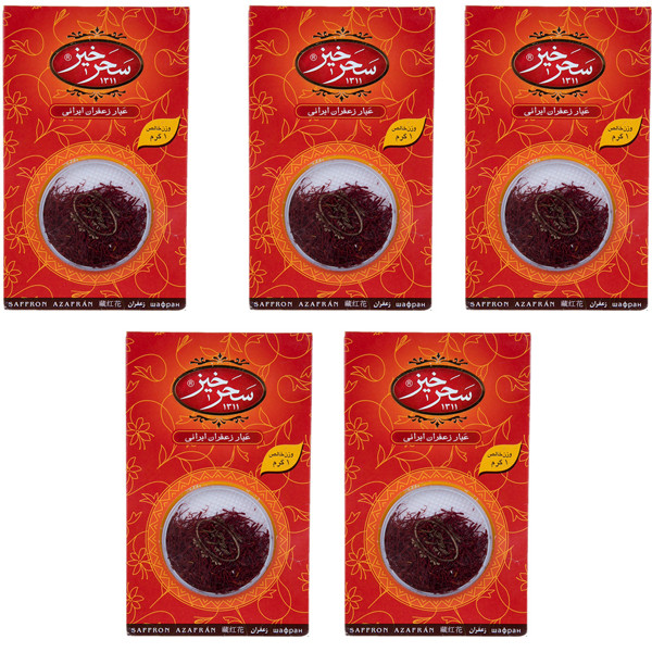 زعفران سحرخیز - 1 گرم بسته 5 عددی