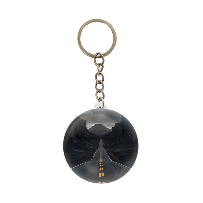 جاکلیدی عرش مدل فانتزی منظره جاده کد Asj8242