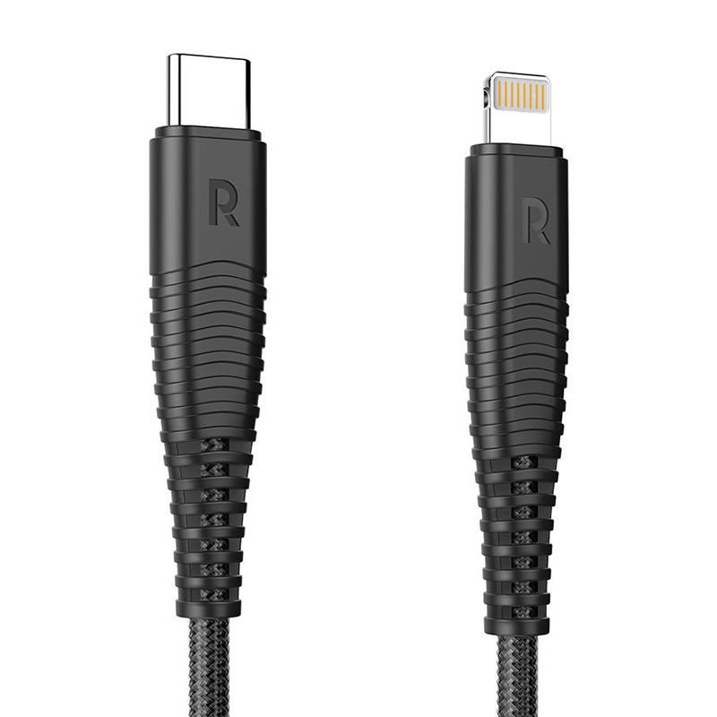 کابل تبدیل USB-C به لایتنینگ راو پاور مدل RP-CB061 طول 1 متر