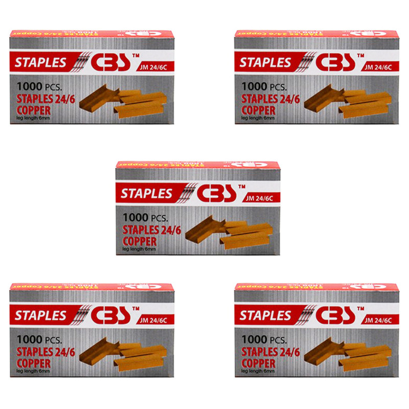 سوزن منگنه سی بی اس مدل J.M/24.6C بسته 5000 عددی