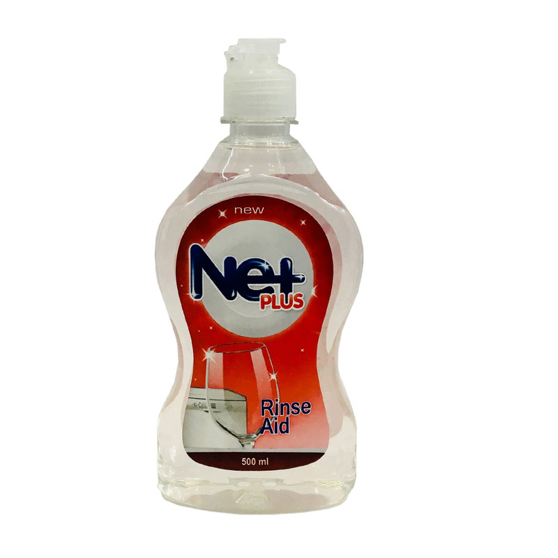 مایع جلا دهنده ماشین ظرفشویی نت پلاس مدل Rinse Aid مقدار 500 گرم