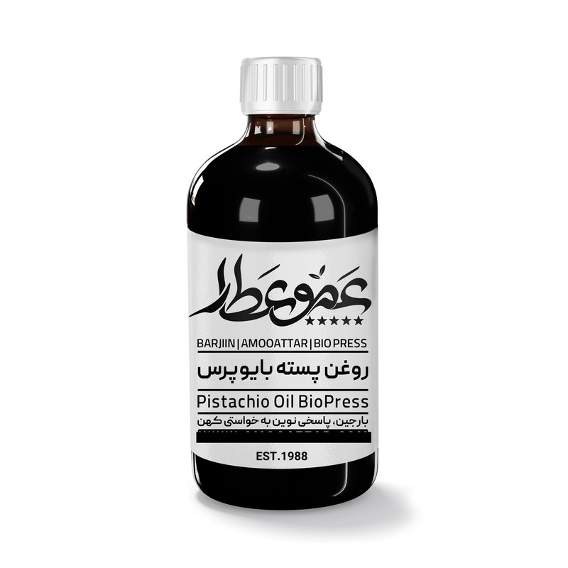 روغن پسته عموعطار مدل 06 حجم 120 میلی لیتر