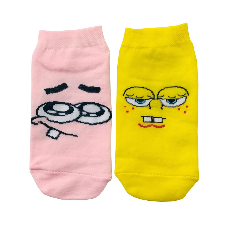 جوراب مدل باب اسفنجی j03