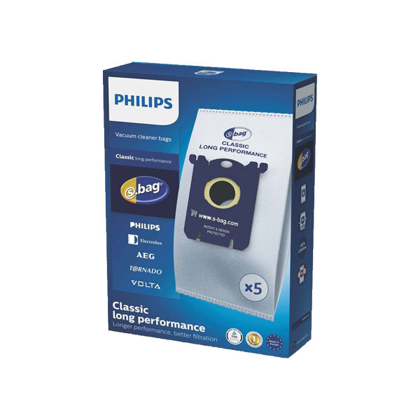 کیسه جاروبرقی اس-بگ مدل Classic Long Performance مناسب برای جاروبرقی فیلیپس،الکترولوکس،آاگ