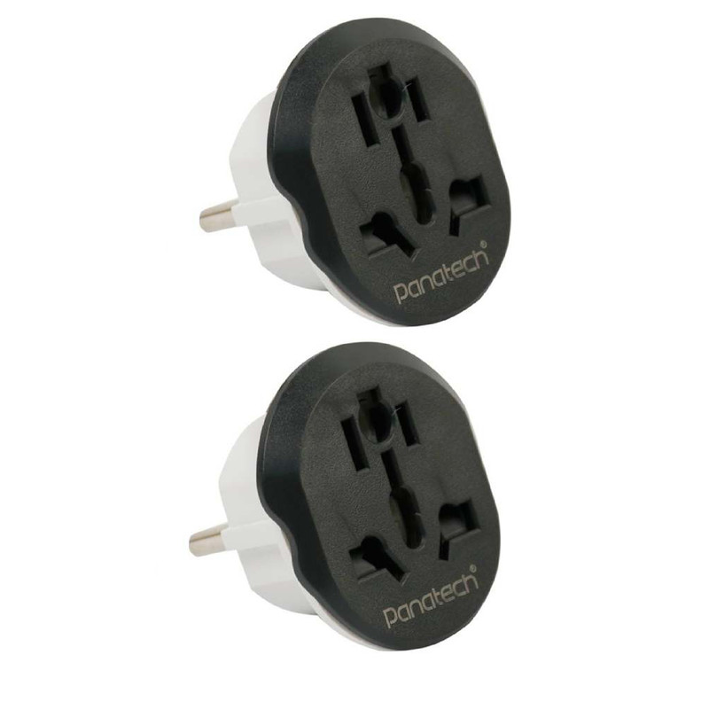 تبدیل دیواری پاناتک مدل PLUG ADAPTER بسته دو عددی
