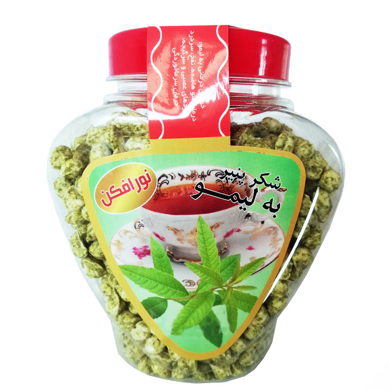 شکر پنیر رژیمی نورافکن با طعم به لیمو طبیعی - 400 گرم