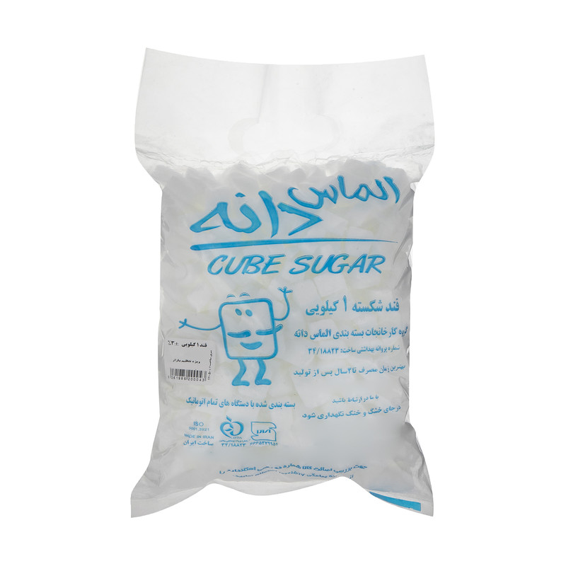 خرید و قیمت قند شکسته الماس دانه - 1 کیلوگرم