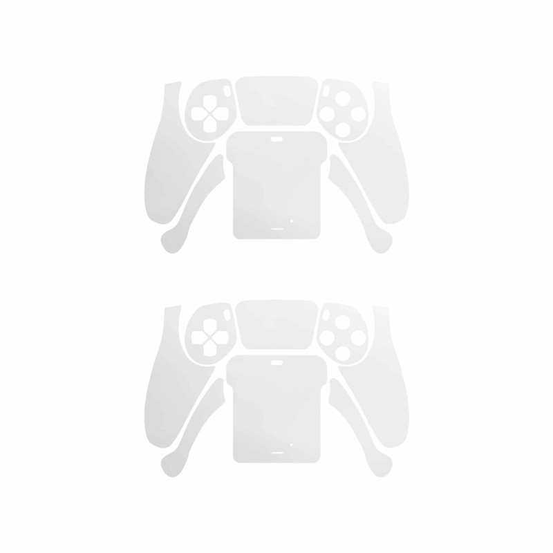 خرید و قیمت برچسب دسته بازی PS5 ماهوت مدل Metallic-White بسته دو عددی